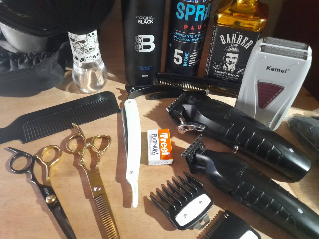 Barbería y peluquería a domicilio